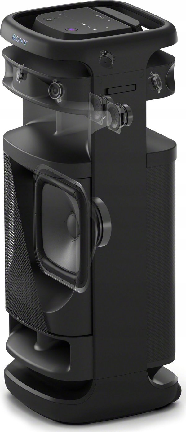 Φορητό Ηχείο Sony | Party Speaker | SRS-ULT1000 ULT TOWER 10 | 139 W | Bluetooth | Μαύρο | Φορητό | Ασύρματη σύνδεση