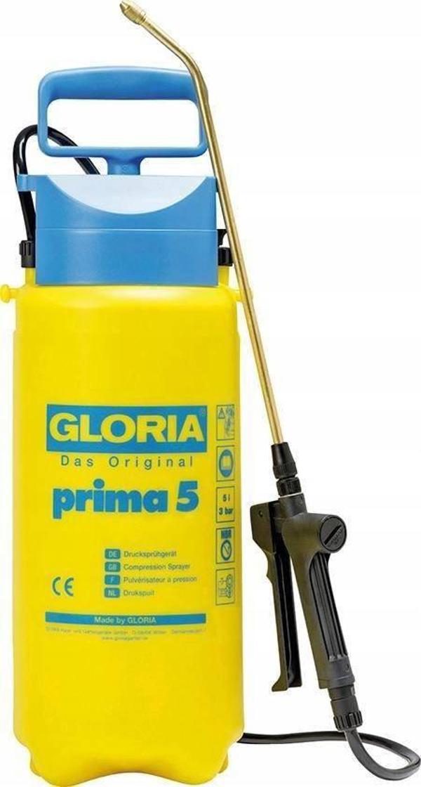 Gloria Χειροκίνητος Ψεκαστήρας Πίεσης Κήπου Prima 5 5L