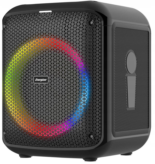Φορητό Ηχείο Bluetooth Energizer με RGB Φωτισμό, Μπαταρία 6000mAh, FM, USB & MP3
