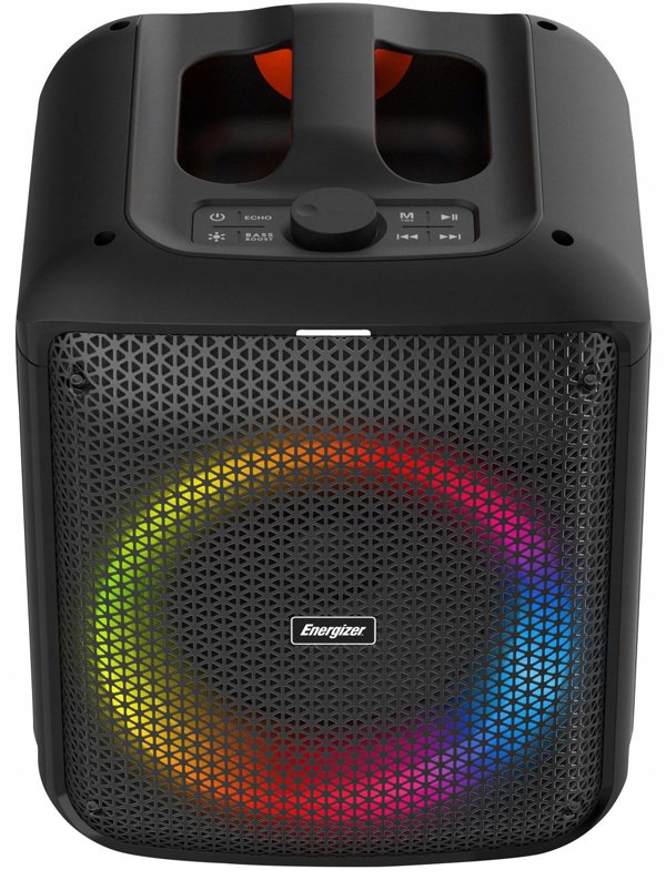 Φορητό Ηχείο Bluetooth Energizer με RGB Φωτισμό, Μπαταρία 6000mAh, FM, USB & MP3
