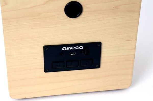 Ηχείο Omega OG60W καφέ (44154)