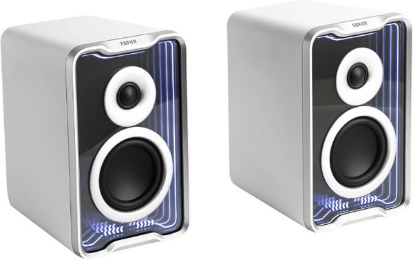 Edifier QR30 Επιτραπέζια ηχεία λευκό   Bluetooth,RGB λιανική