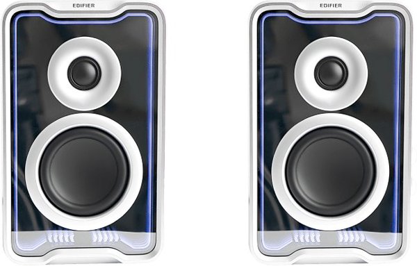 Edifier QR30 Επιτραπέζια ηχεία λευκό   Bluetooth,RGB λιανική