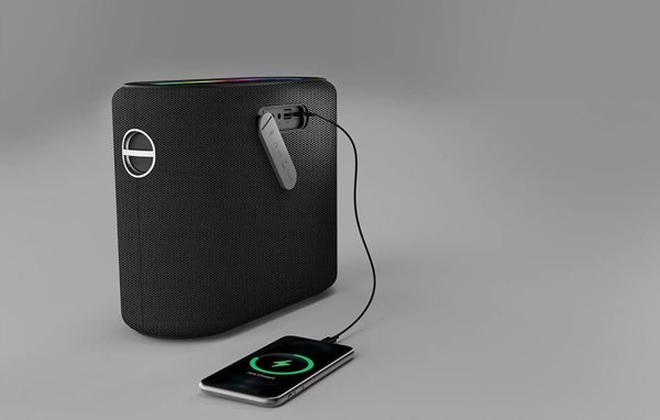 Ηχείο HiFuture ML Ηχείο HiFuture Vocalist 200 Bluetooth + 2 μικρόφωνα (μαύρο)