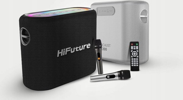Ηχείο HiFuture ML Ηχείο HiFuture Vocalist 200 Bluetooth + 2 μικρόφωνα (μαύρο)