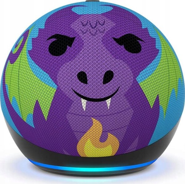 Ηχείο Amazon Amazon Echo Dot Kids (5η Γενιά), Amazon Alexa, Σφαιρικό, Πολύχρωμο, Γερμανικά, Αγγλικά, Ισπανικά, Γαλλικά, Ιταλικά, Android, Fire OS, 4.4 εκ.