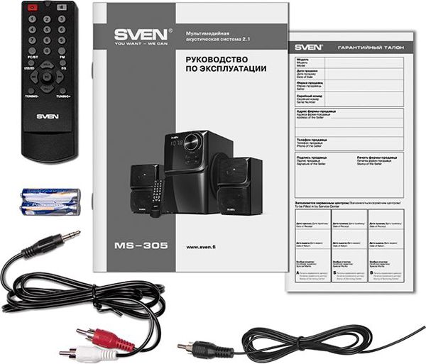 Ηχεία υπολογιστή Sven MS-305 (SV-013615)