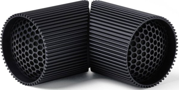 Μαγνητικό Ηχείο Bluetooth Lexon Ray Set Μαύρο/Μαύρο LA132MN3