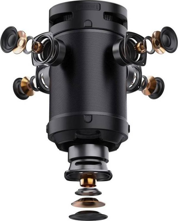 Ηχείο Manta Power Audio SPK5120 X-BASS μαύρο (RTGLMAN00002N0)