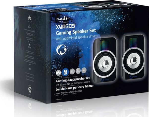 Ηχεία υπολογιστή Nedis Xyagos (GSPR20020BK)