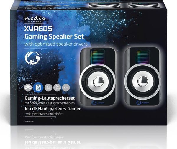 Ηχεία υπολογιστή Nedis Xyagos (GSPR20020BK)