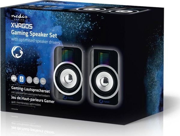 Ηχεία υπολογιστή Nedis Xyagos (GSPR20020BK)