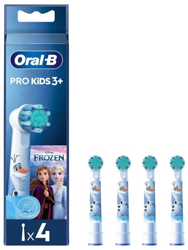 Κεφαλή Οδοντόβουρτσας Oral-B EB10 4 FFS FROZEN II Μπλε/Λευκό 4 Τεμάχια