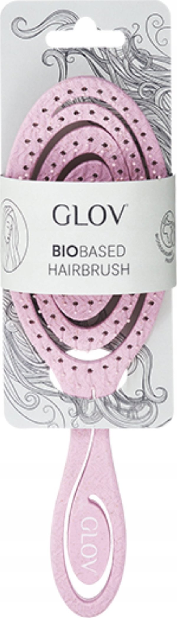 Βούρτσα μαλλιών GLOV_Biobased Pink