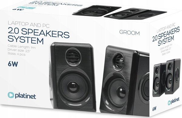 Ηχεία υπολογιστή Platinet Groom PSGB