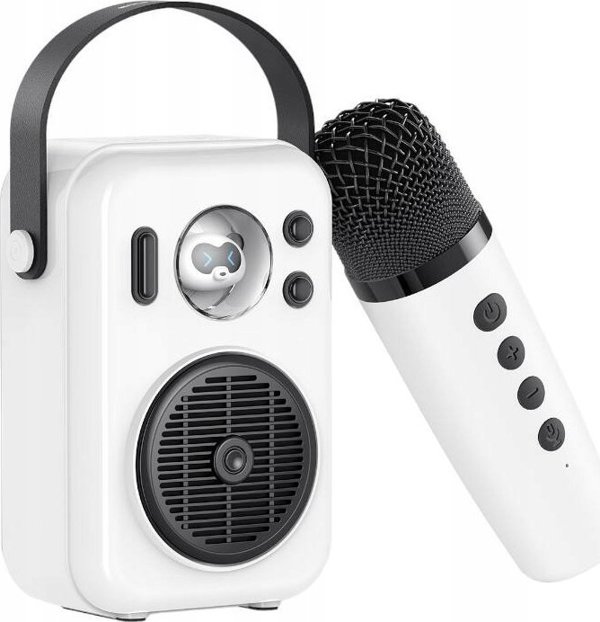 Ηχείο Soundpeats Ασύρματο ηχείο Soundpeats Hi-sing με μικρόφωνο (λευκό)