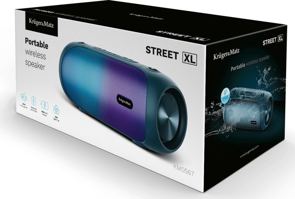 Ηχείο Kruger&Matz Street XL μπλε (KM0567)