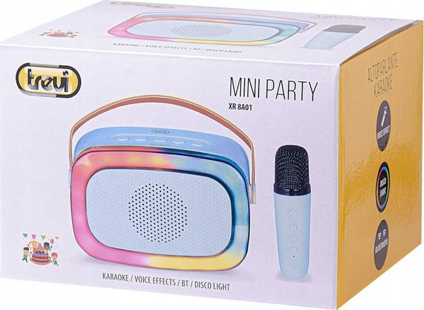 Ηχείο Trevi Ηχείο Trevi XR8A0108 ροζ bluetooth με μικρόφωνο