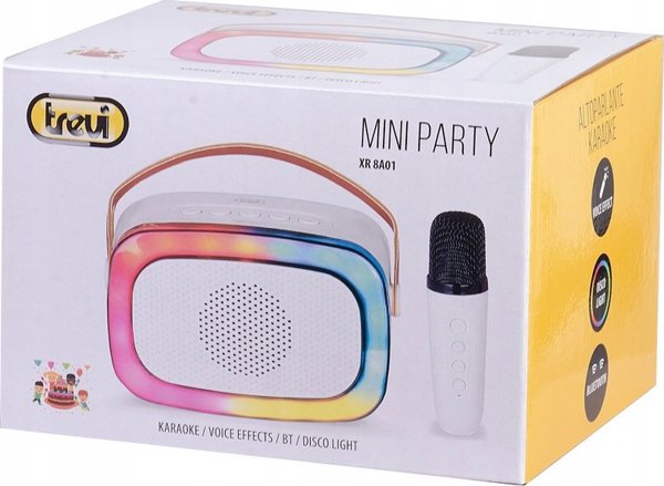 Ηχείο Trevi Ηχείο Trevi XR8A0108 ροζ bluetooth με μικρόφωνο
