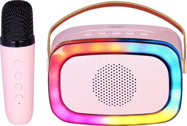 Ηχείο Trevi Ηχείο Trevi XR8A0108 ροζ bluetooth με μικρόφωνο