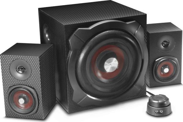 Ηχεία υπολογιστή Speedlink Gravity Carbon RGB (SL-830100-BK)