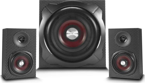 Ηχεία υπολογιστή Speedlink Gravity Carbon RGB (SL-830100-BK)