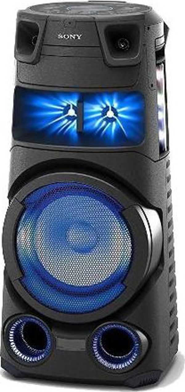 Sony MHC-V73D Ηχείο Πάρτι Υψηλής Ισχύος, Πανκατευθυντικός Ήχος, Μαύρο