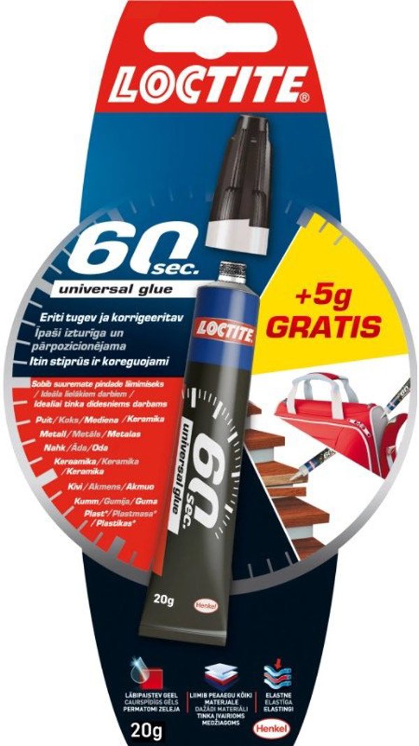 Loctite 60 Seconds Universal Κόλλα Γενικής Χρήσης 20g