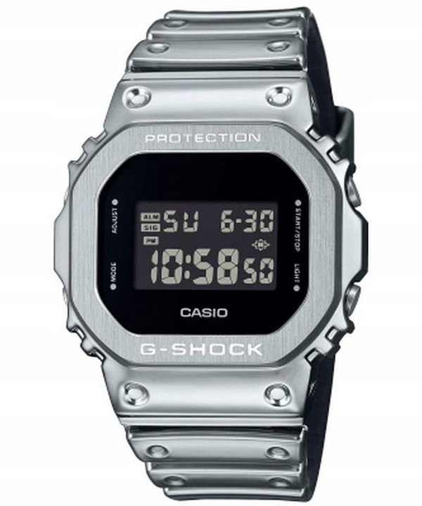 Casio G-Shock GM-5600YM-8ER Ρολόι Ανδρικό Μεταλλικό Ασημί