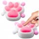 Παιχνίδι Αντιστρές Αισθητηριακό Γούνινο Squishy Λευκό Γατίσιο Πατουσάκι