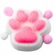Παιχνίδι Αντιστρές Αισθητηριακό Γούνινο Squishy Λευκό Γατίσιο Πατουσάκι