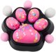 Αντιστρές Αισθητηριακό Squishy Μαύρο-Ροζ Γατίσιο Πατουσάκι