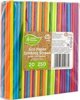 Χάρτινα καλαμάκια GoDan Rainbow MIX 197x6mm 250 τεμ 10725197 5902973151374