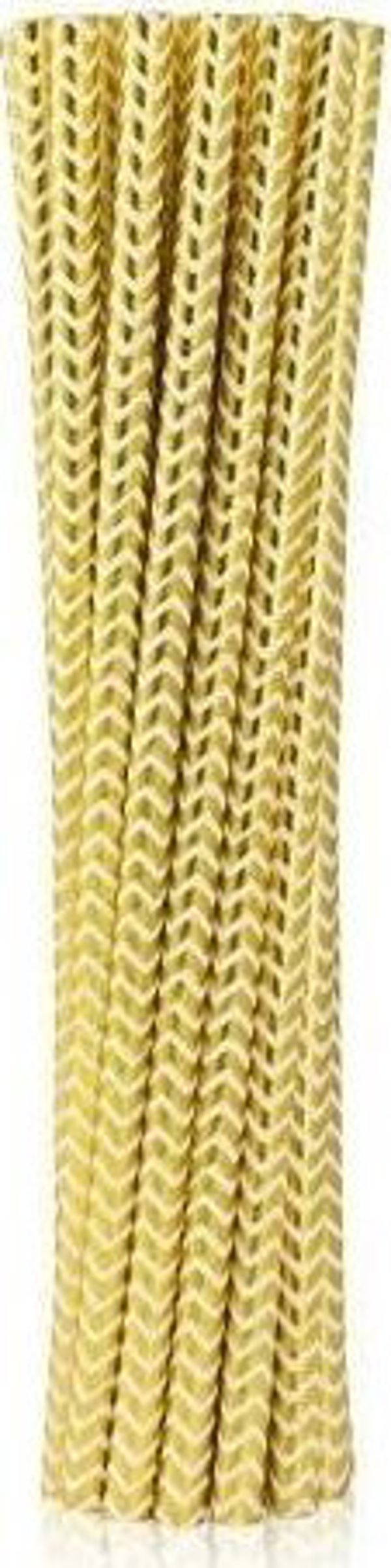 GoDan Χάρτινα Καλαμάκια με Χρυσά Σχέδια 6x197mm 24 τεμ.