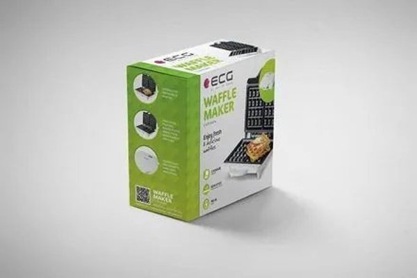Βαφλιέρα ECG S 1370, 700W (Λευκή)
