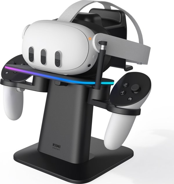 Γυαλιά VR KIWI design βάση φόρτισης RGB για Meta Quest 3 | KIWI DESIGN & META