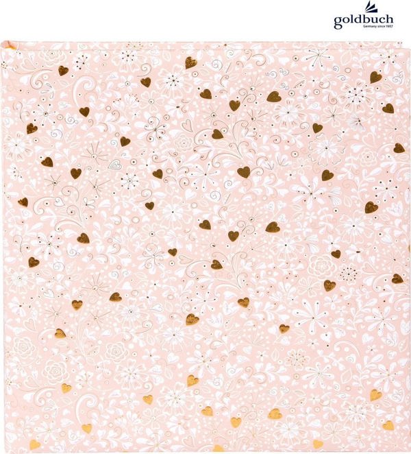 Goldbuch Άλμπουμ GOLDBUCH 08034 Finamente rose 30x31 60 σελίδες | γωνίες/διαχωριστικά | βιβλιοδετημένο