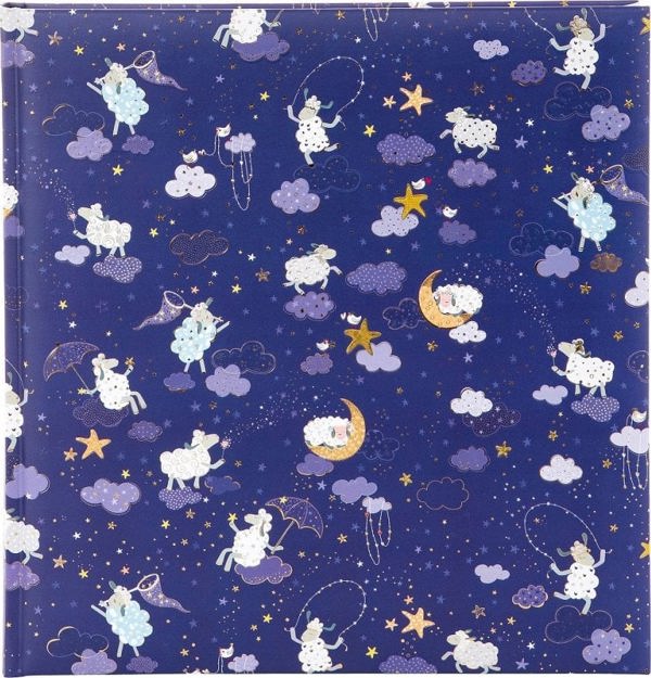 Άλμπουμ Goldbuch GOLDBUCH 15444 Counting Sheep 30x31cm 60 σελίδες |λευκά φύλλα| γωνίες/σχισμές