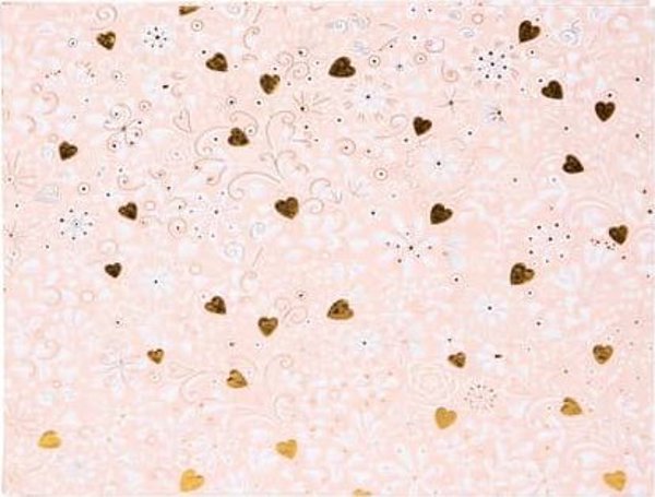 Goldbuch Βιβλίο επισκεπτών GOLDBUCH 77034 Finamente rosé 100 σελίδες 25x20| λευκά φύλλα [V]