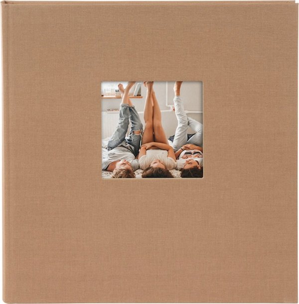 Άλμπουμ Goldbuch GOLDBUCH 27719 Bella Vista φουντούκι 30x31/60 σελίδες |λευκά φύλλα|γωνίες/σχισμές|δεμένο βιβλίο