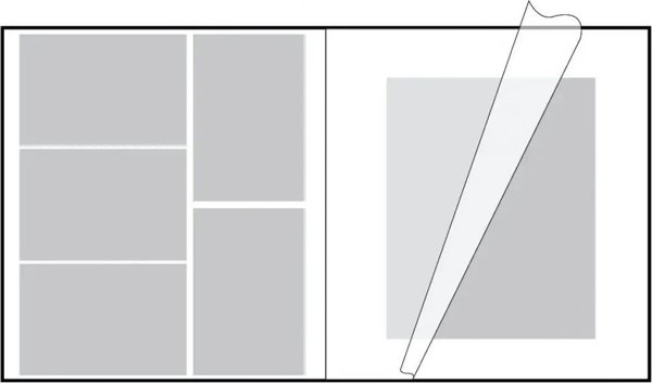 Goldbuch Album GOLDBUCH 08388 MR&MRS 30x31/60 pages |white sheets|corner/splits [V]