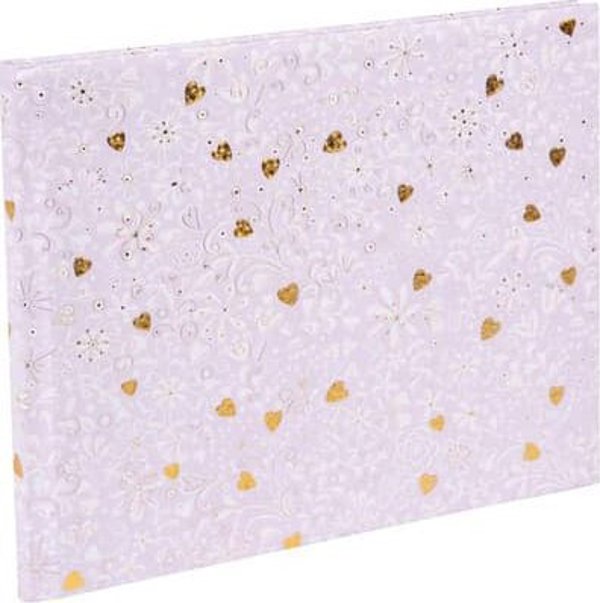 Βιβλίο επισκεπτών Goldbuch GOLDBUCH 77036 Finamente λιλά 100 σελίδες 25x20| λευκά φύλλα [V]