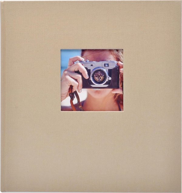 Goldbuch Album GOLDBUCH 27506 Bella Vista beige 30x31/60 pages |white sheets|corner/splits|bookbound