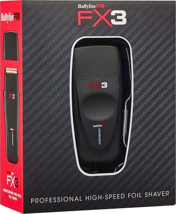 Ξυριστική μηχανή BaByliss PRO Ξυριστική μηχανή BaByliss μεταλλική διπλή FXX3SBE Μαύρη