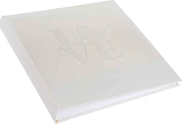 Goldbuch Album GOLDBUCH 08118 White Love 30x31cm 60 pages |white sheets| corner/splits [V]