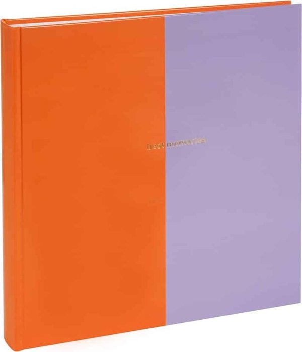 Άλμπουμ Goldbuch GOLDBUCH 27481 Χρωματισμός πορτοκαλί|λιλά 30x31 60σελ | γωνίες/διαχωριστικά | βιβλιοδετημένο
