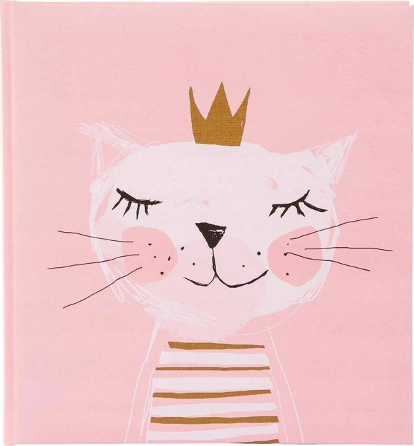 Goldbuch Album GOLDBUCH 27258 Fortuna pink corner/splits 30x31 cm 60 pages| white sheets [V]