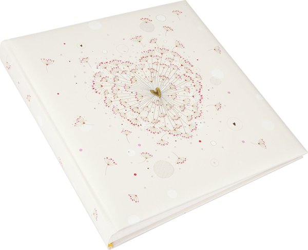 Άλμπουμ Goldbuch GOLDBUCH 08062 Χρυσή καρδιά 30x31/60 σελίδες |λευκά φύλλα|γωνία/διαχωριστικά [V]