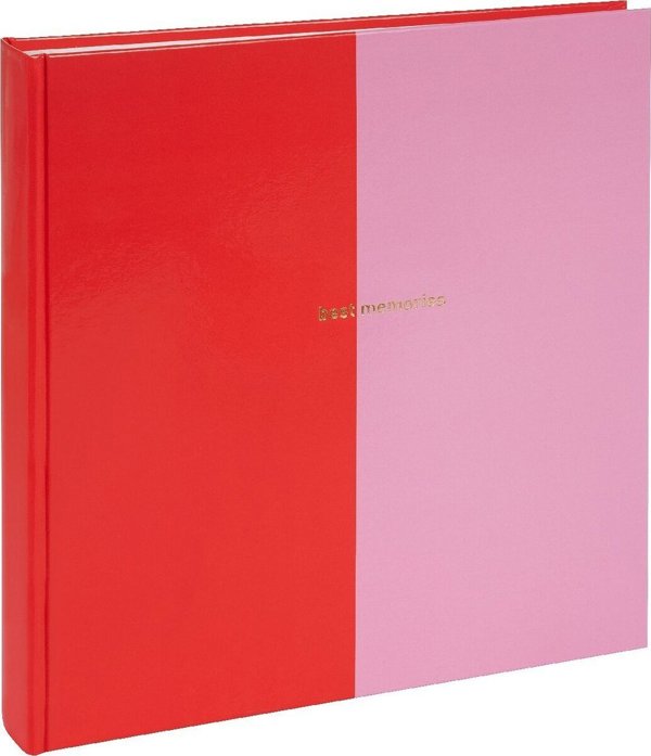 Άλμπουμ Goldbuch GOLDBUCH 27482 Χρωματισμός κόκκινο|ροζ 30x31 60σελ | γωνίες/διαχωριστικά | βιβλιοδετημένο