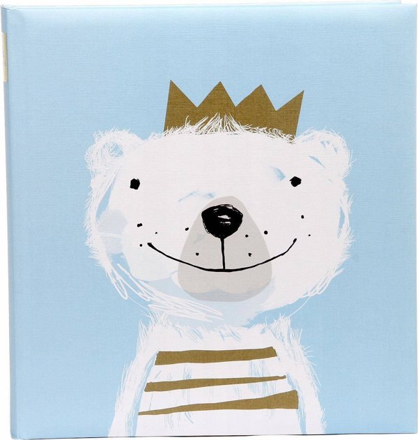 Goldbuch Album GOLDBUCH 27257 Fortuna blue corner/splits 30x31 cm 60 pages| white sheets [V]